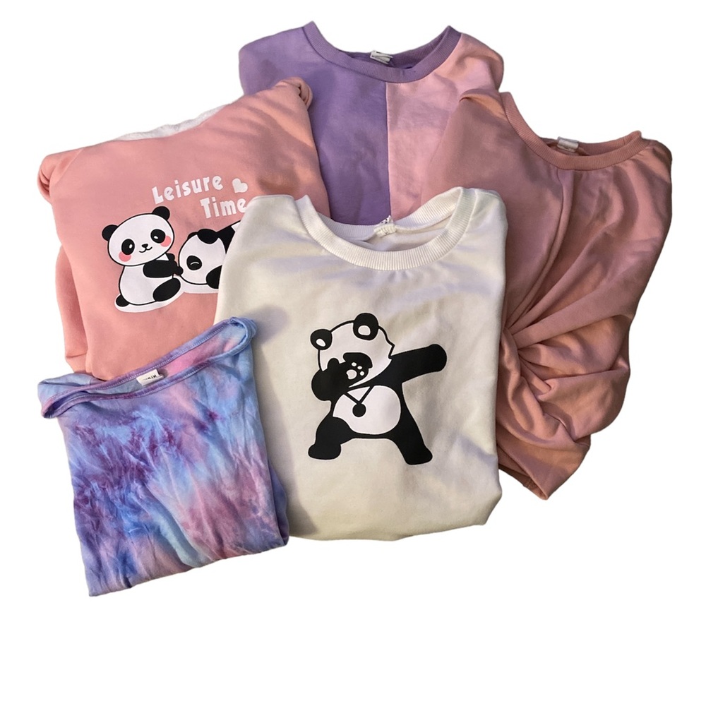NWOT Girls Shein Bundle 5 Tops